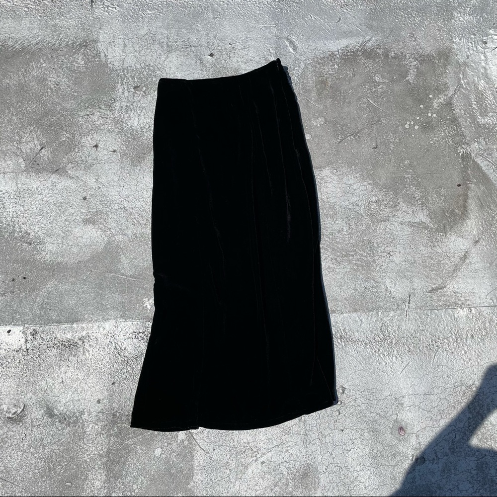 ❌SOLD❌ Vintage Ann Demeulemeester Silk Midi Skirt